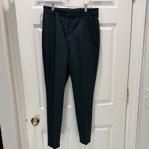 H&M Forest Green Tailored Tapered Trousers